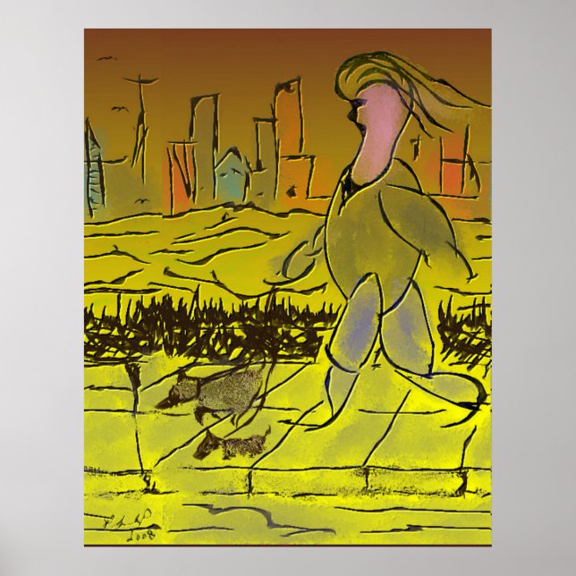 Poster Excercando o Homem (Frente)