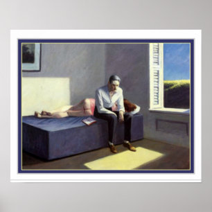 Poster Excursão à Filosofia por Edward Hopper