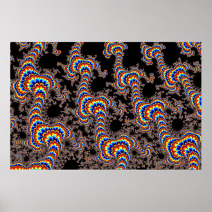 Poster Execução de cores - Arte frontal