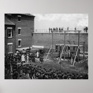 Poster Execução de quatro pessoas dos conspiradores de Li