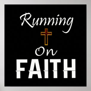 Poster Executando em Faith Runner