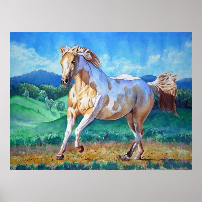 Pôster Executando Pintura (Frente)