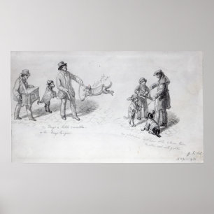 Pôster Executores da rua, c.1839-43