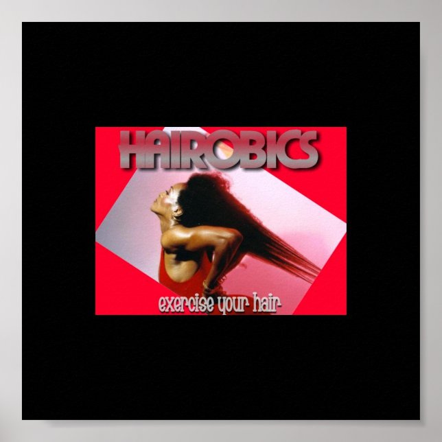 POSTER EXERÇA SEU CABELO (Frente)