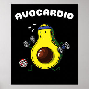 Poster Exercício de avaliação de cardio de Malhação Avoca