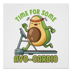 Pôster Exercício de exercício Engraçado Ditos de humor En