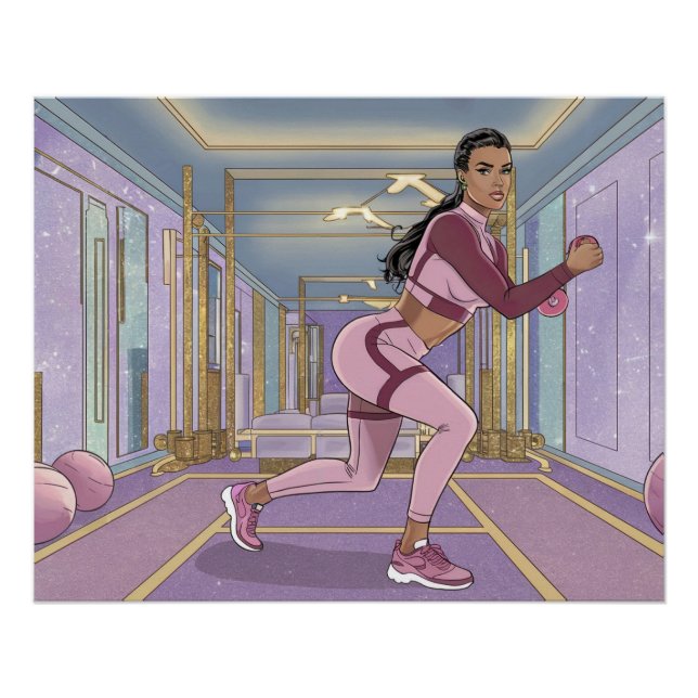 Pôster Exercício de Mulher Giva Luxe (Frente)