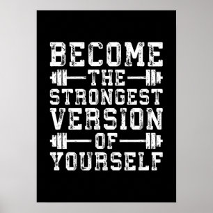 Pôster Exercício inspirador