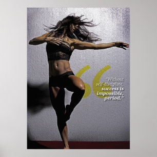 Pôster Exercício inspirador