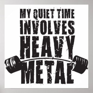 Pôster Exercício inspirador