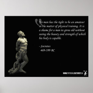 Poster Exercício inspirador