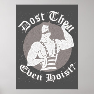 Pôster Exercício inspirador