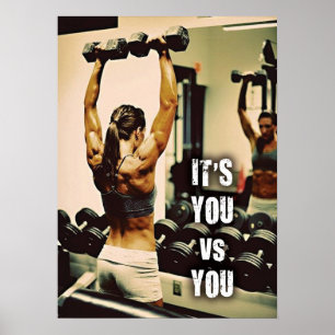 Pôster Exercício inspirador