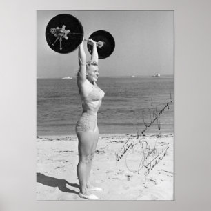 Pôster Exercício inspirador