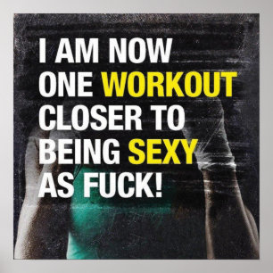 Pôster Exercício inspirador
