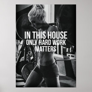 Pôster Exercício inspirador