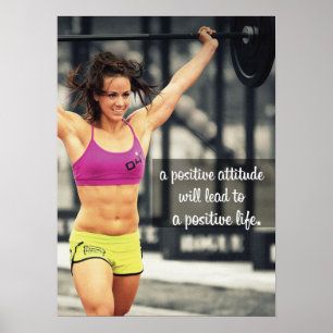 Pôster Exercício inspirador