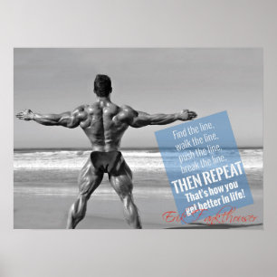 Poster Exercício inspirador
