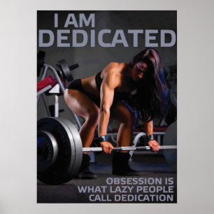 Poster Exercício inspirador
