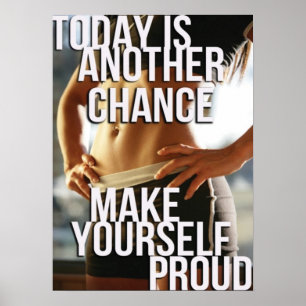 Poster Exercício inspirador