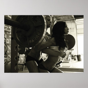 Pôster Exercício inspirador
