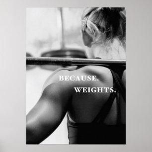 Pôster Exercício inspirador