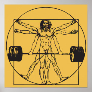 Pôster Exercício inspirador