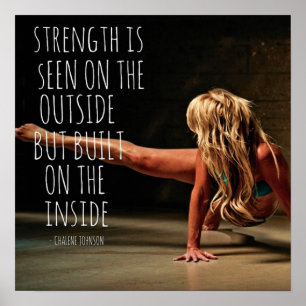 Pôster Exercício inspirador