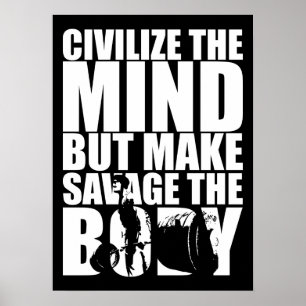 Poster Exercício inspirador