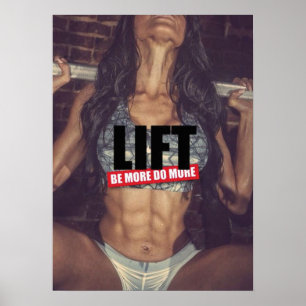 Pôster Exercício inspirador