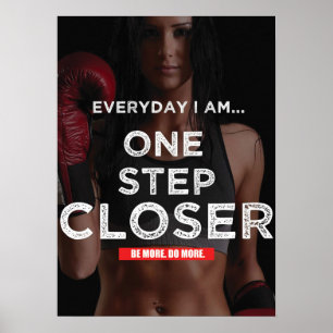 Pôster Exercício inspirador