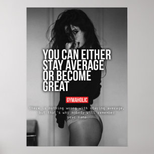 Poster Exercício inspirador