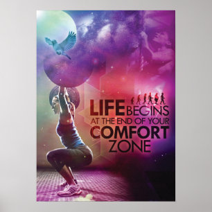 Pôster Exercício inspirador