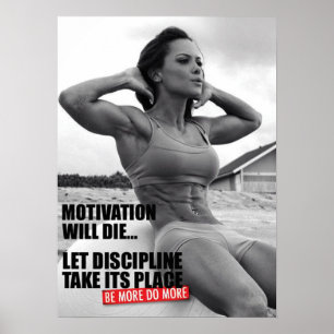 Pôster Exercício inspirador
