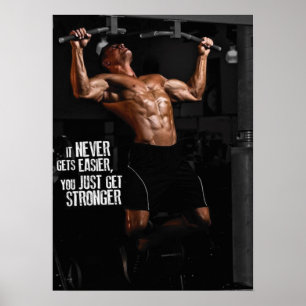 Pôster Exercício inspirador