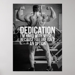 Pôster Exercício inspirador