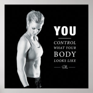 Pôster Exercício inspirador