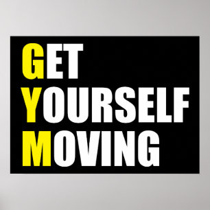 Pôster Exercício inspirador