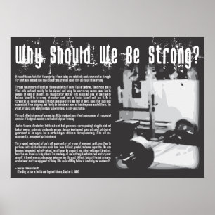 Poster Exercício inspirador