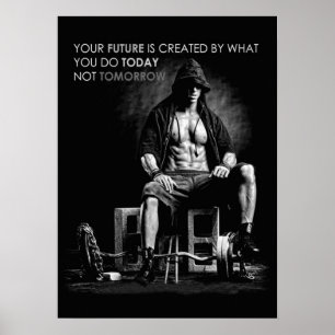 Poster Exercício inspirador