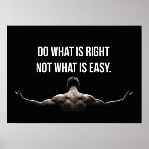 Poster Exercício inspirador