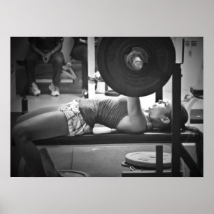 Pôster Exercício inspirador