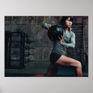Pôster Exercício inspirador