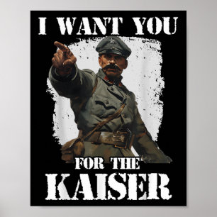Poster Exército alemão 1. Wk Kaiserreich Otto Von Bismarc