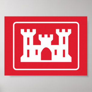 Poster Exército de Engenheiros dos EUA