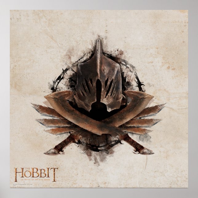 Poster Exército De Orcs Weaponry (Frente)