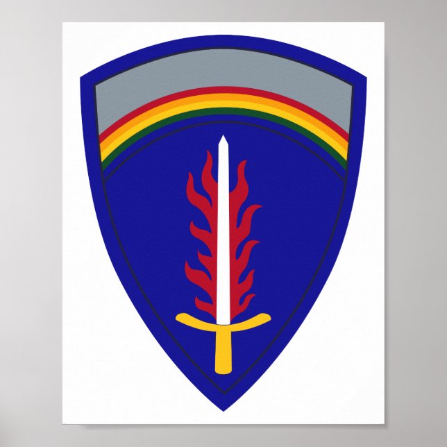 Poster Exército Europa USAREUR (Frente)