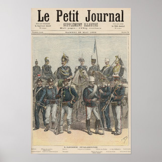 Pôster Exército Italiano (Frente)