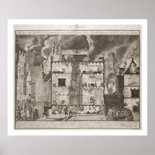 Poster Exibição da ilustração como as mangueiras de f