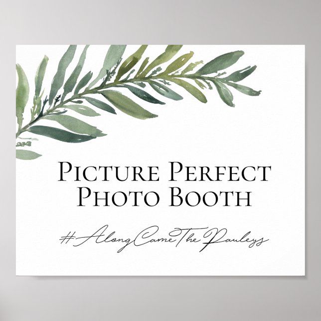 Poster Exibição de Cabine de Fotos (Frente)